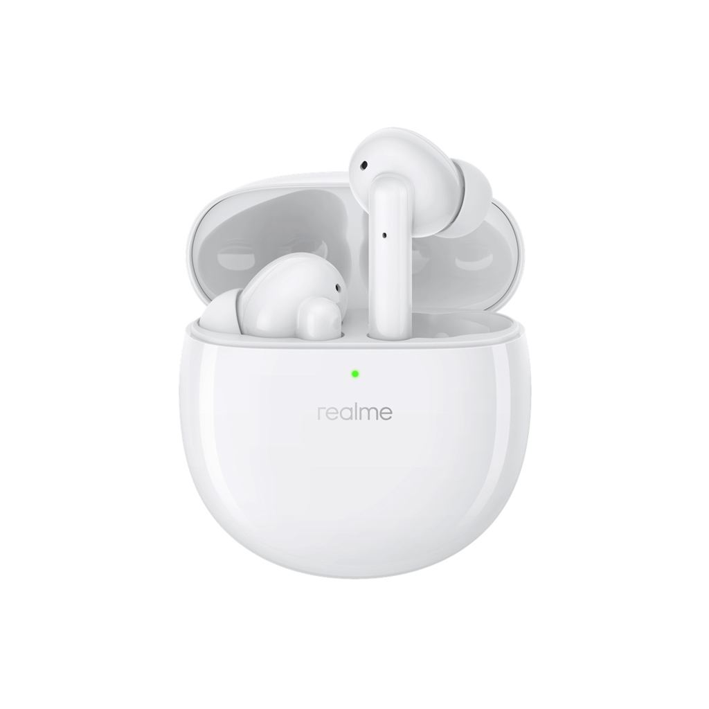 Realme Buds Air Pro Active Noise Cancellation Enabled Bluetooth Headset (White, True Wireless)